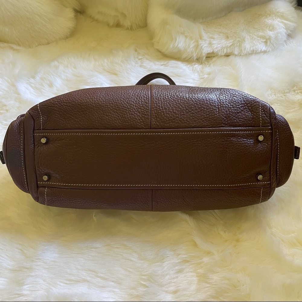 Gorgeous & Unique PRADA - Vitello Daino Buckle Tote Satchel w/authenticity cards - Picture 3 of 16